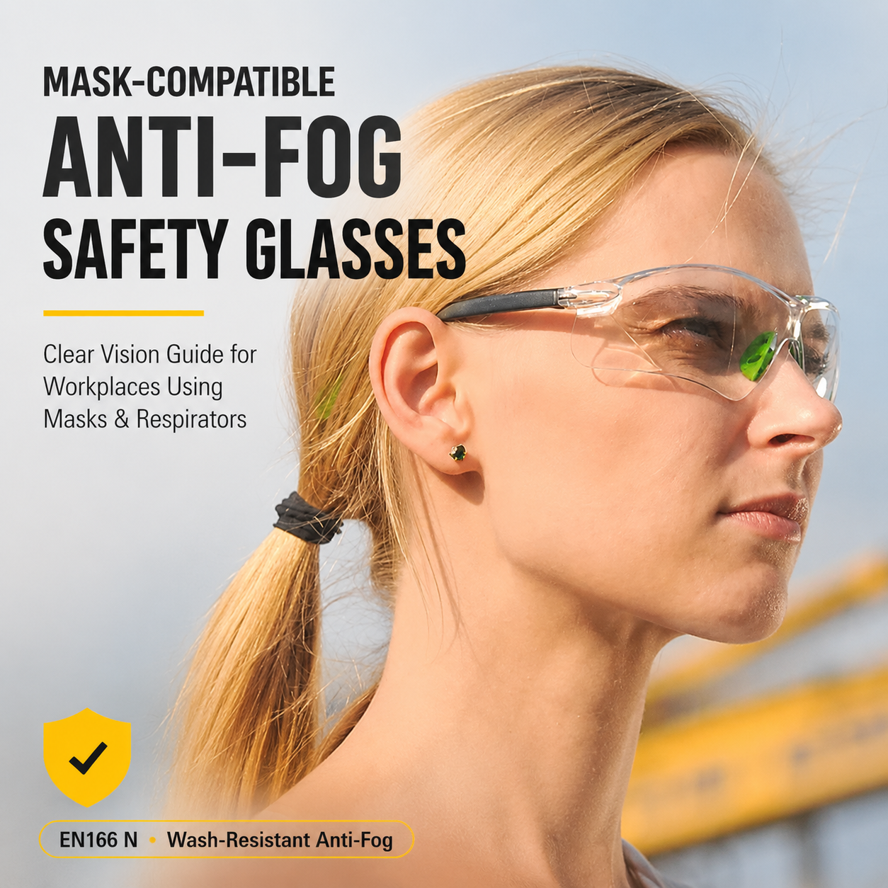 Mask-Compatible Anti-Fog Safety Glasses: How To Stop Fogging with Wash-Resistant Anti-Fog Technology