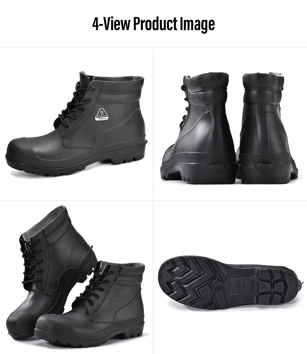 S5 Short Safety Wellington Boots W-6050