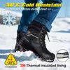 Extreme Winter Safety Boots with 3M Thinsulate Insulation & Waterproof Protection | H-9552 ThermoGrip