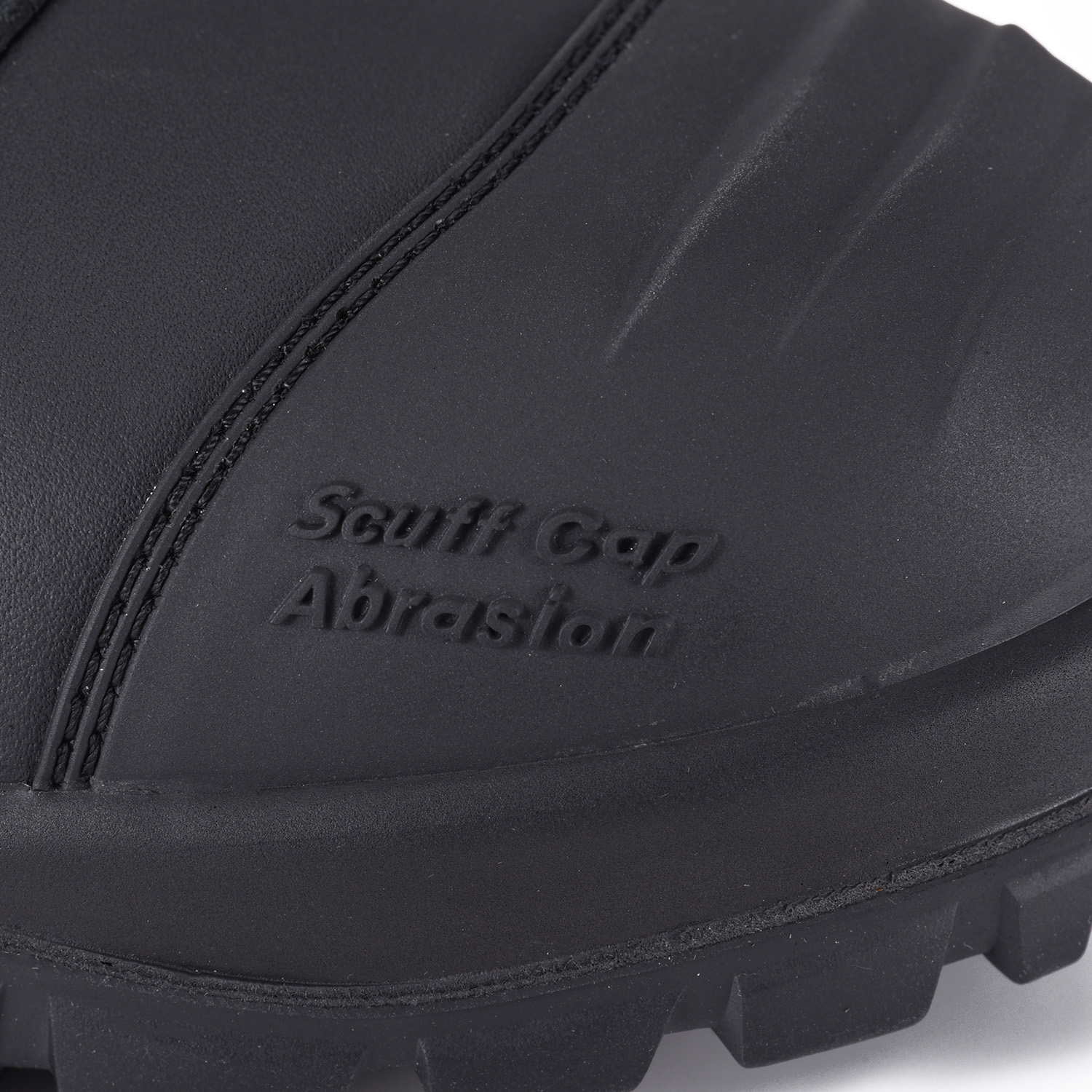 AS 2210.3 S3 Steel Toe Mining Safety Boots With Zipper | M-8577BK 