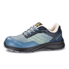 L-7572 blue breathable warehouse safety shoes with composite toe protection