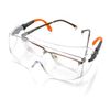 SG009 OTG safety glasses over prescription glasses