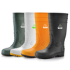 Safetoe W-6038 S5 safety wellington boots available in black yellow green and white