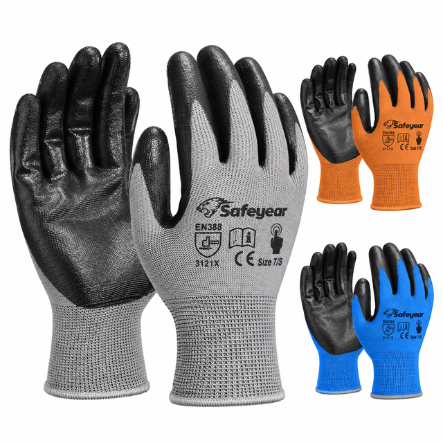 Nitrile Coated Work Gloves N1552