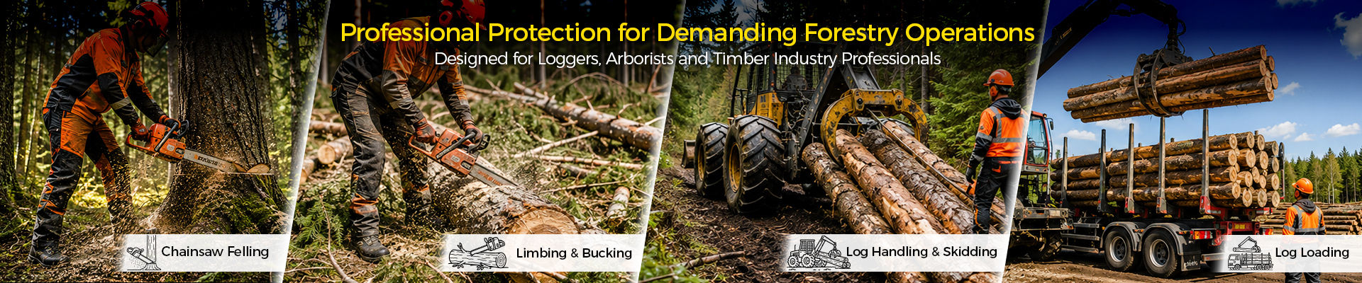 Chainsaw Safety Boots for Forestry and Logging Work