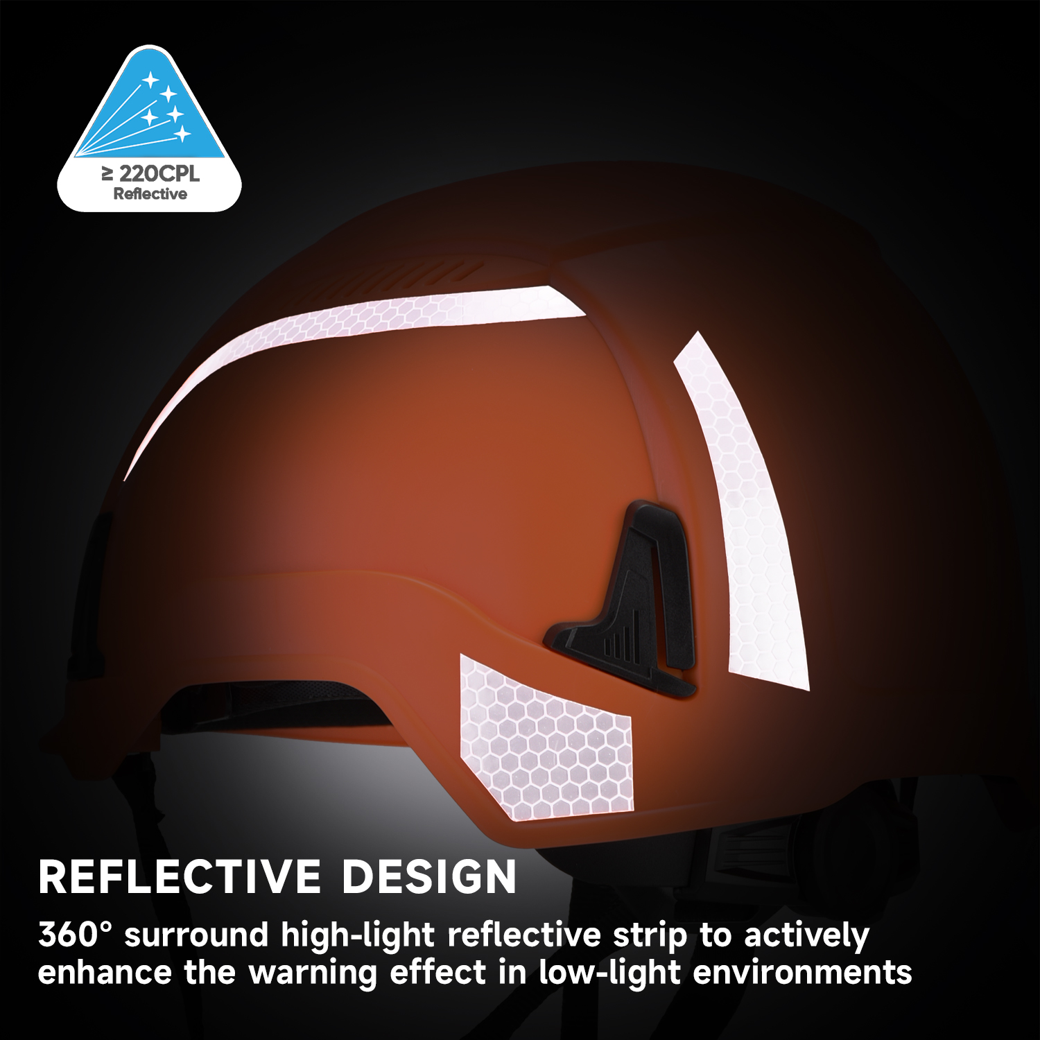 ANSI Type II Top & Side Impact Protection Safety Helmet W-6000