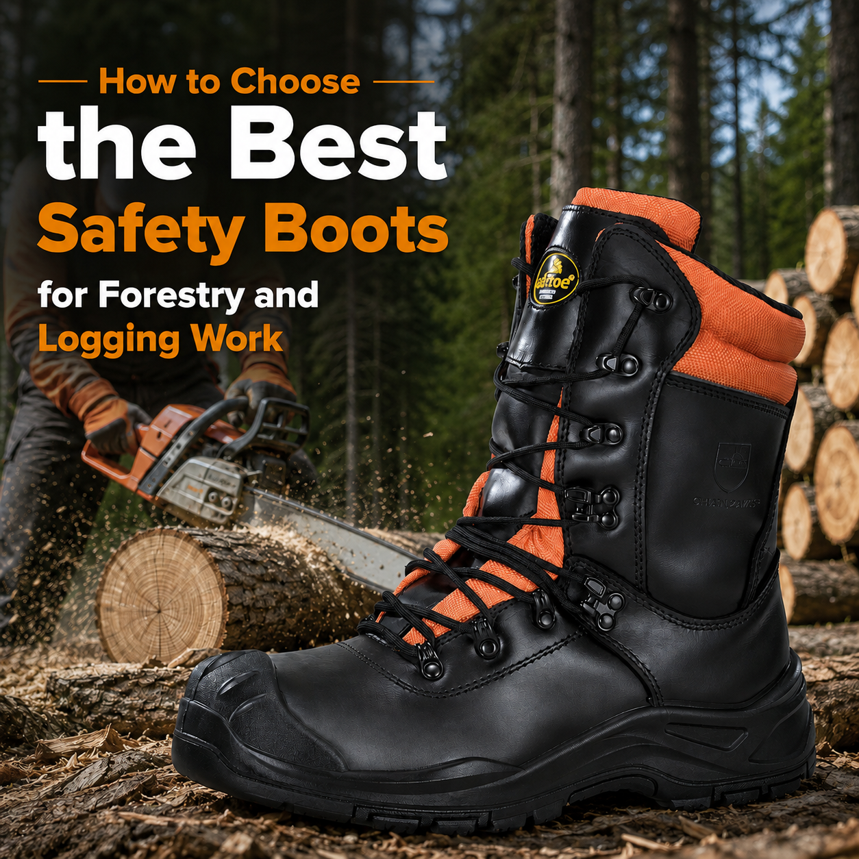 How to Choose the Best Safety Boots for Forestry and Logging Work
