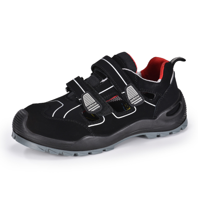 Summer Breathable Metal Free Composite Toe Safety Clogs Shoes L-7518