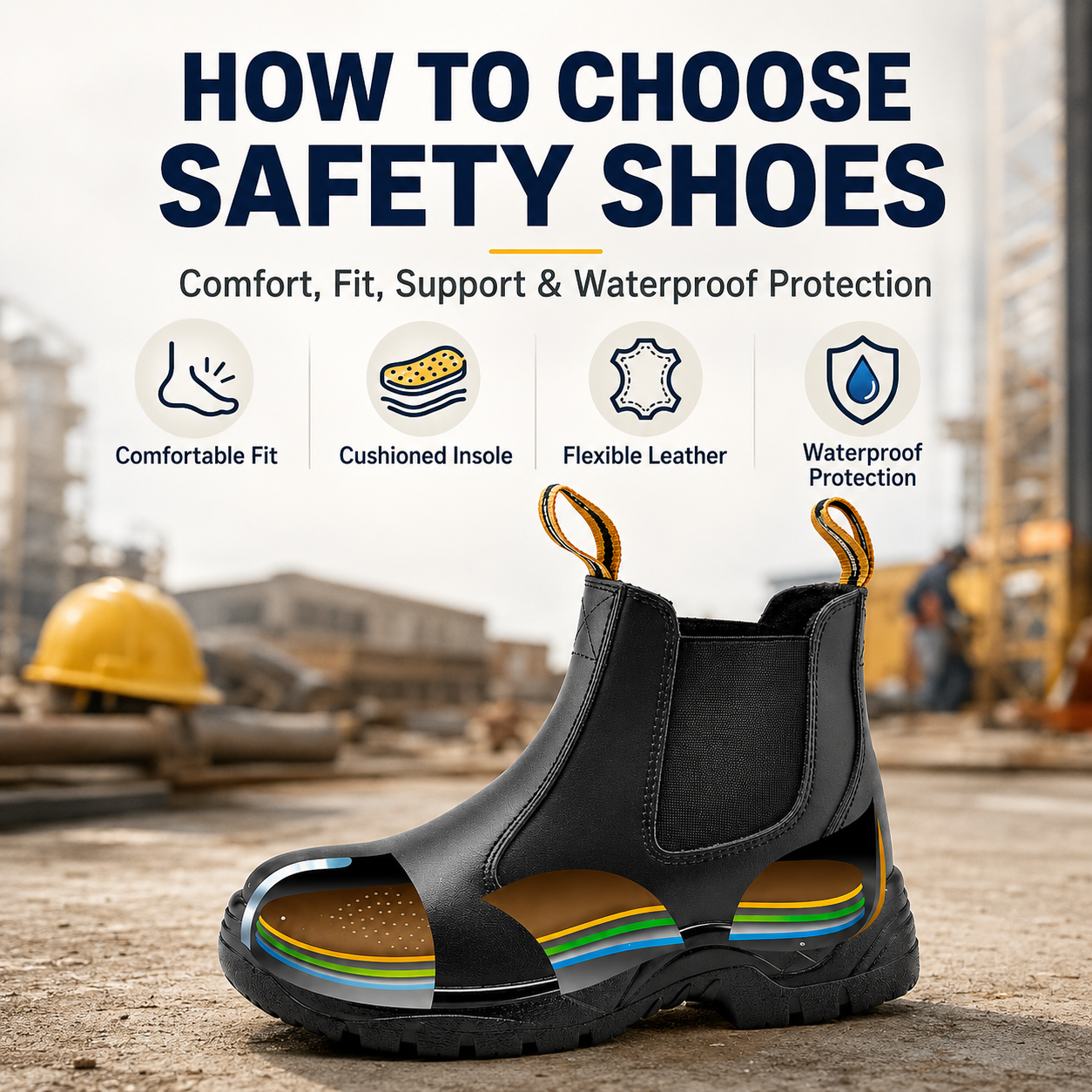 Comfortable and Safe Shoes Are Good Safety Shoes