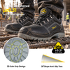 Lightweight S3 Construction Safety Shoes with Steel Toe L-7163