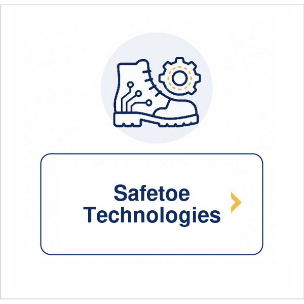 Safetoe protection technologies for mining safety footwear