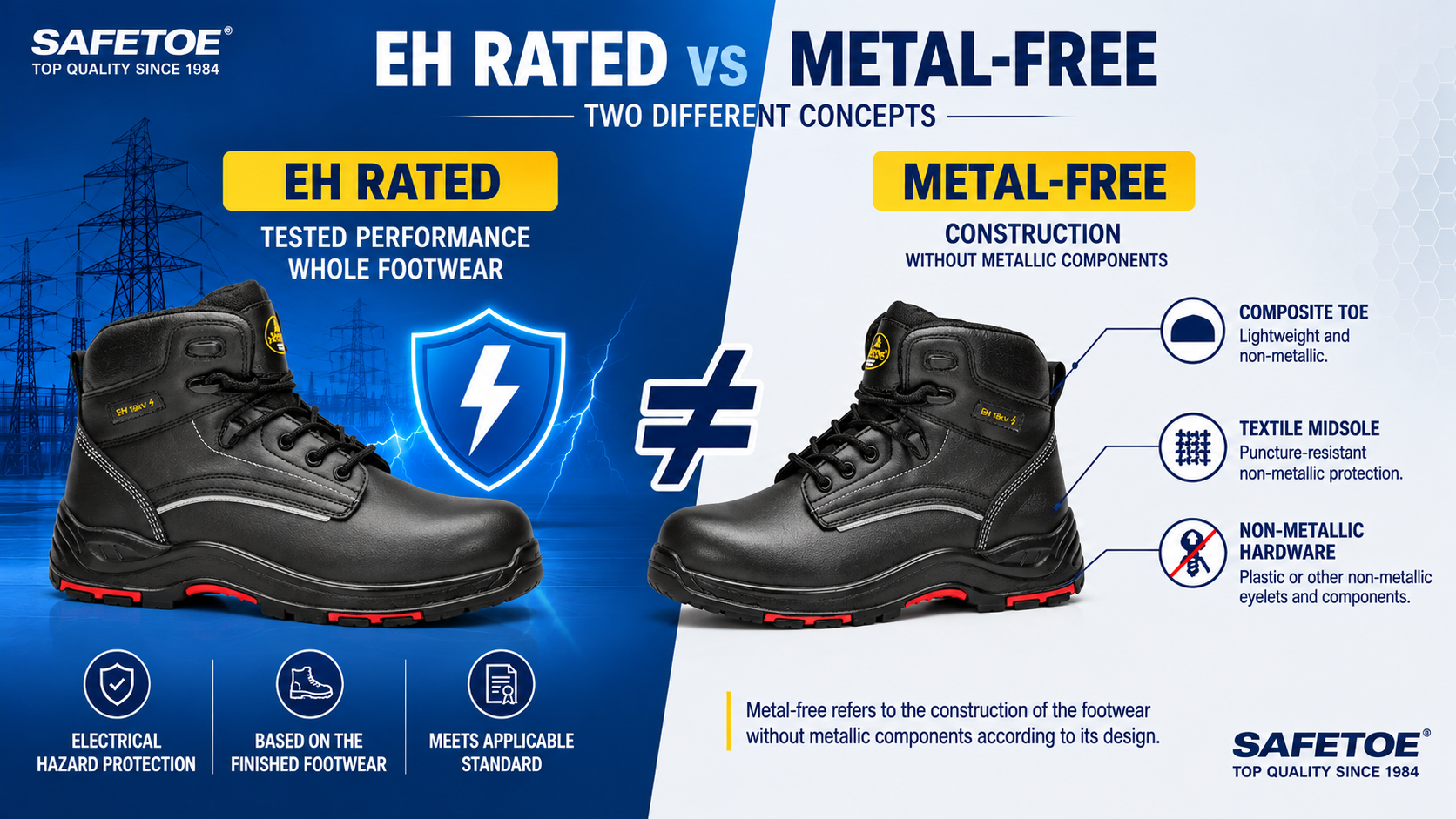 EH Rated ≠ Metal-Free