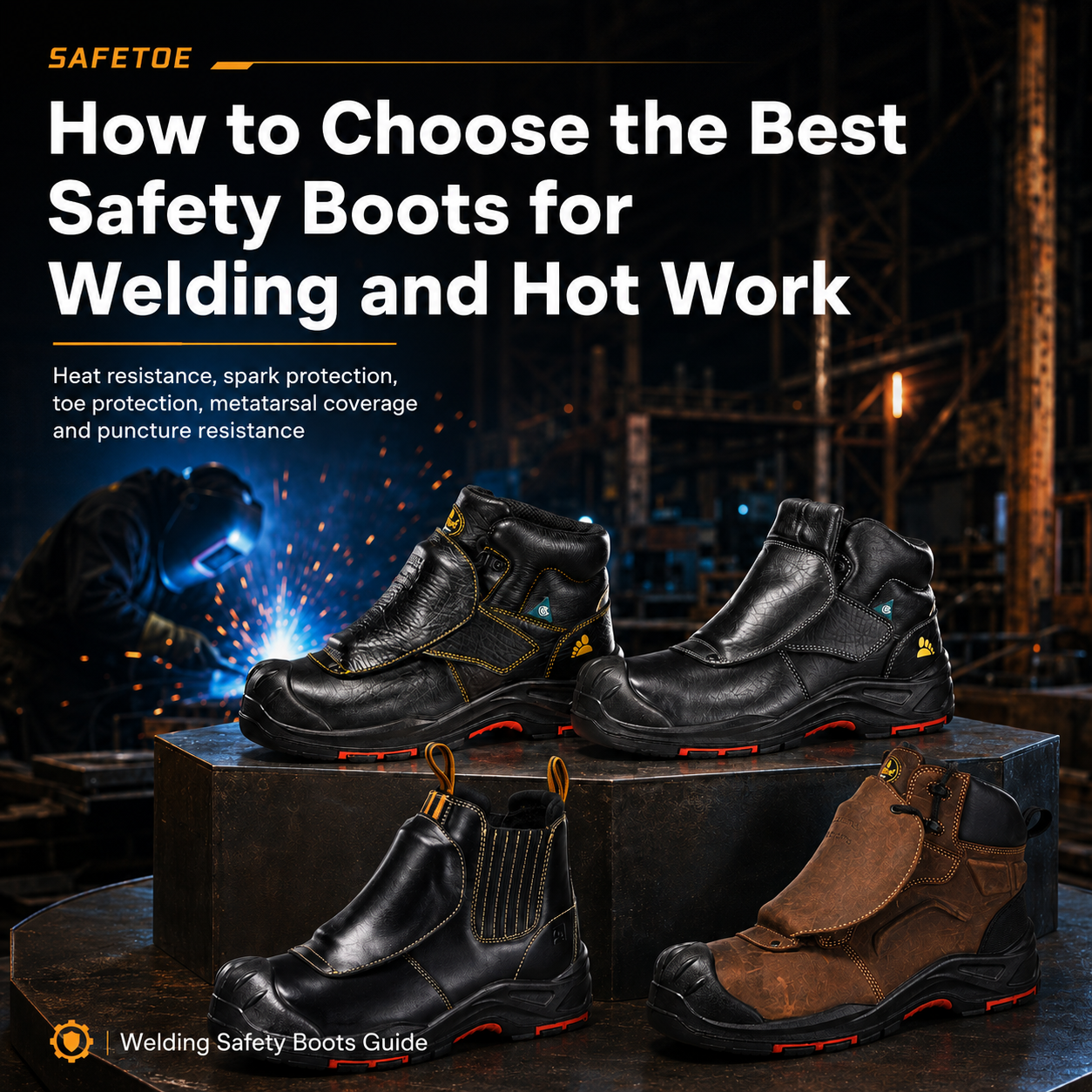 How to Choose the Best Safety Boots for Welding and Hot Work 