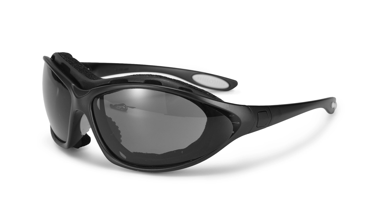 Safety Glasses with Cushioned Inner Foam SG002 Black
