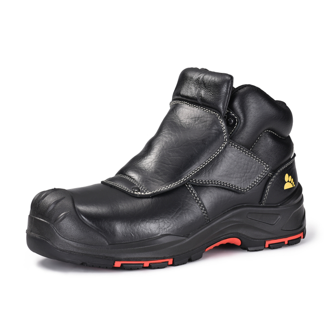 M-8387 professional welding safety boots with composite toe protection for welders and metal workers