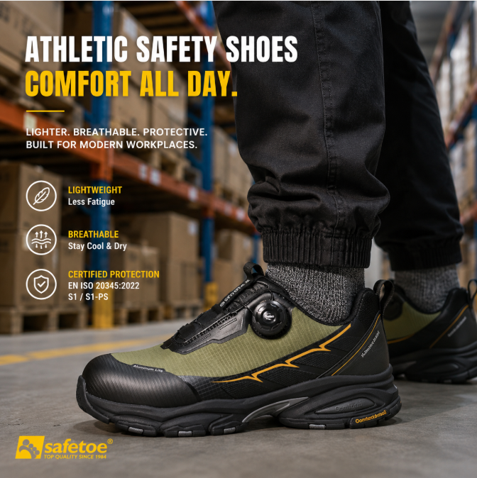Why Are More and More Companies Switching from Traditional Work Boots to Athletic Safety Shoes?