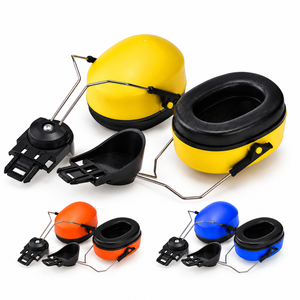 Safeyear E-2008D helmet-mounted safety earmuffs with SNR 30 dB hearing protection
