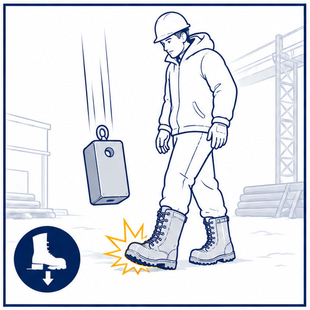 Winter WorkPlaces Falling Object Hazards