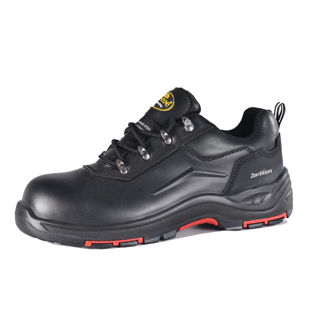 L-7618 lightweight industrial safety shoes with composite toe and Kevlar puncture protection for factory workers